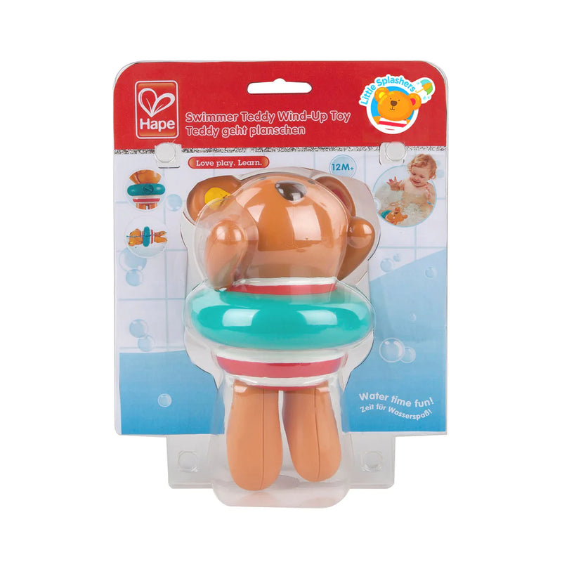 Swimmer Teddy Wind-Up Toy