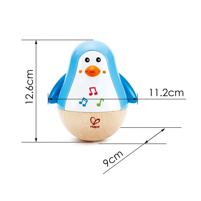 Hape Musical Penguin Wobbler