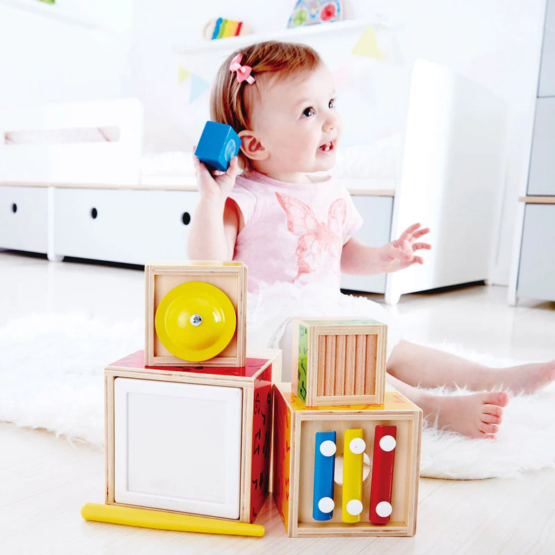 Hape Wooden Stacking Music Set