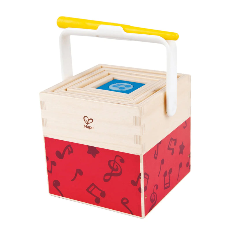 Hape Stacking Music Set Colourful Piece Musical Box Toy