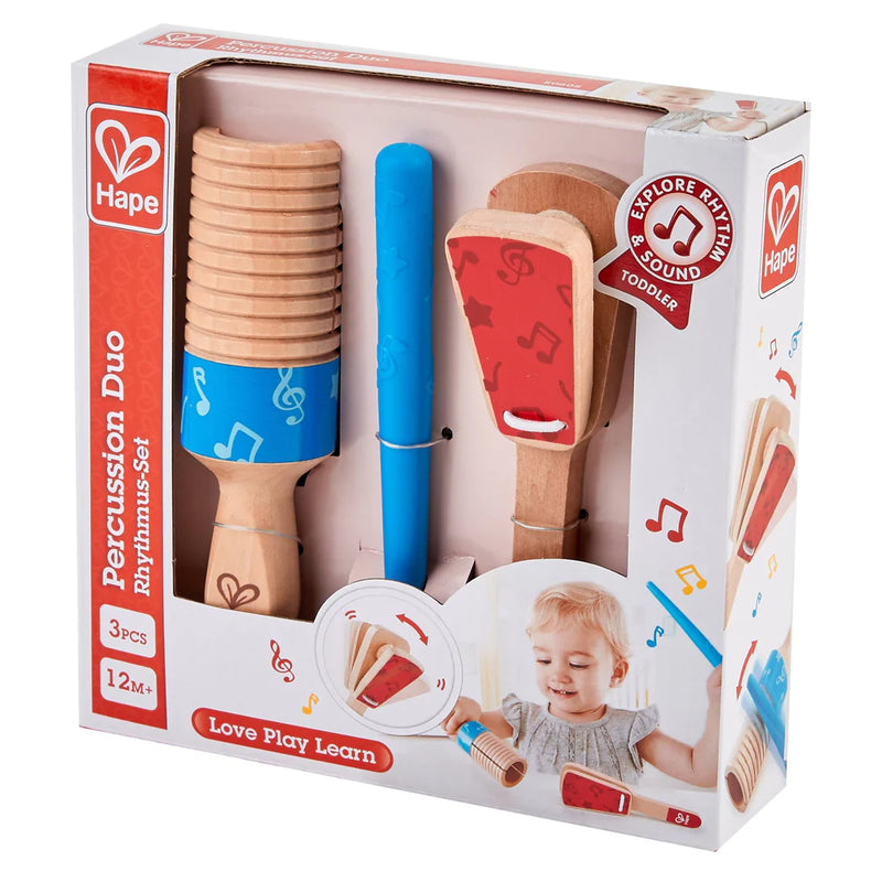 Hape Wooden Percussion Duo