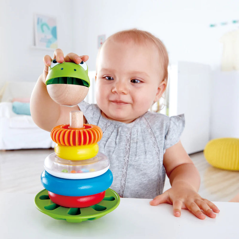 Hape Mr. Frog Stacking Rings