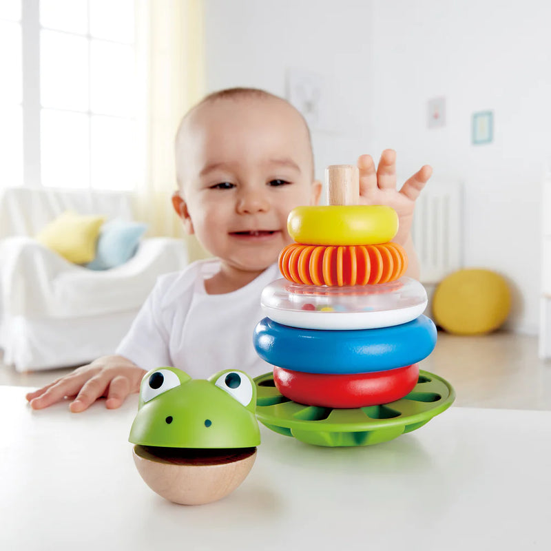 Hape Mr. Frog Stacking Rings