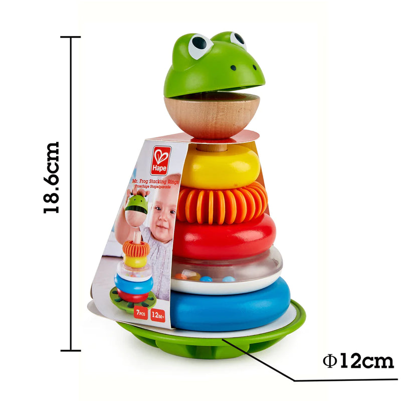 Hape Mr. Frog Stacking Rings