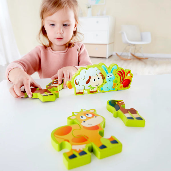 Hape Numbers & Farm Animals Puzzle