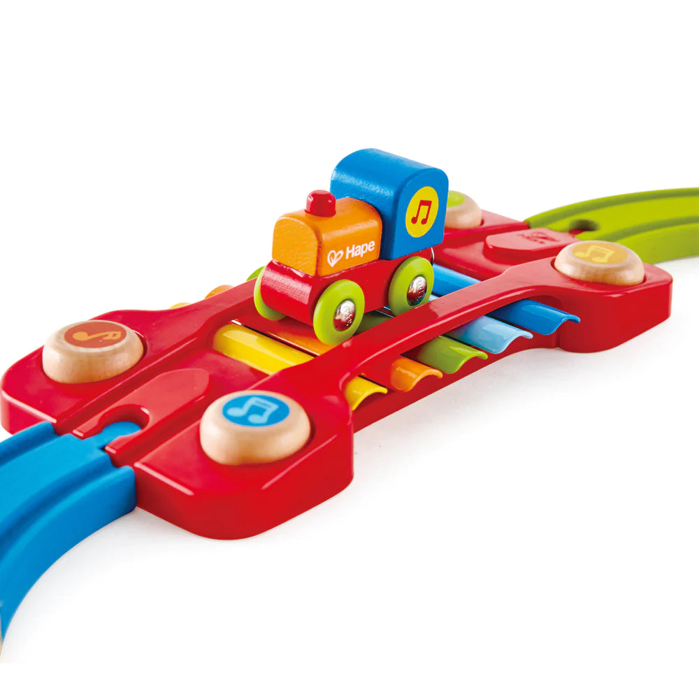 Hape musical train sales