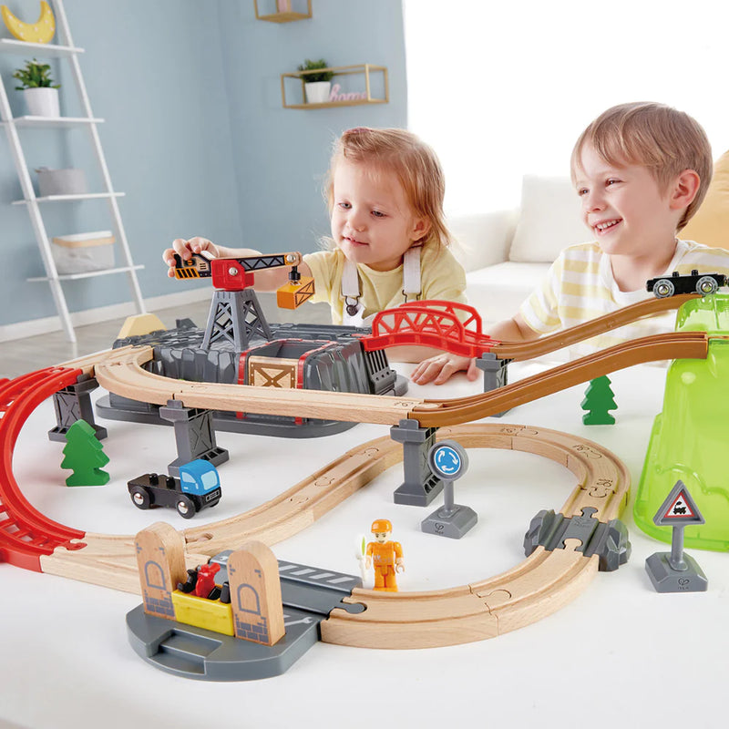 Railway Bucket Builder Set Hape Australia