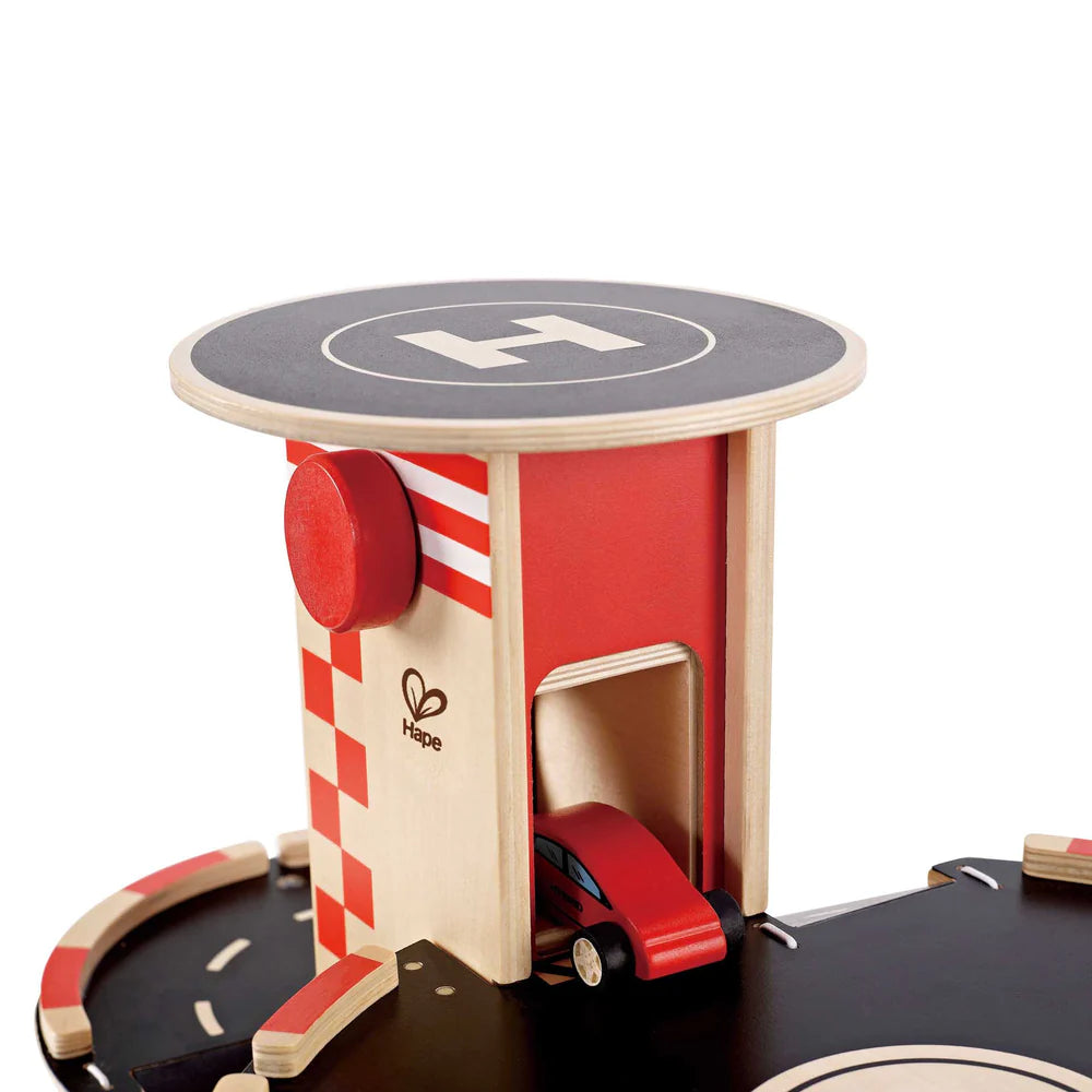 Hape race around parking garage sales