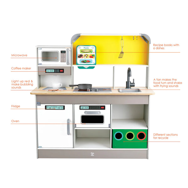 Deluxe Kitchen with fun fan Stove