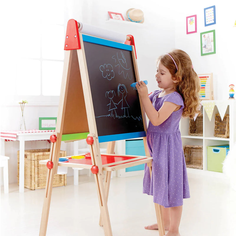 Hape All-in-One Wooden Kid's Art Easel - Award Winning