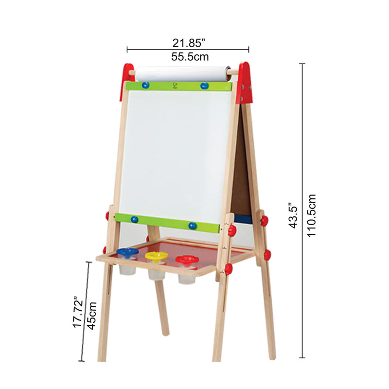 Hape All-in-One Wooden Kid's Art Easel - Award Winning