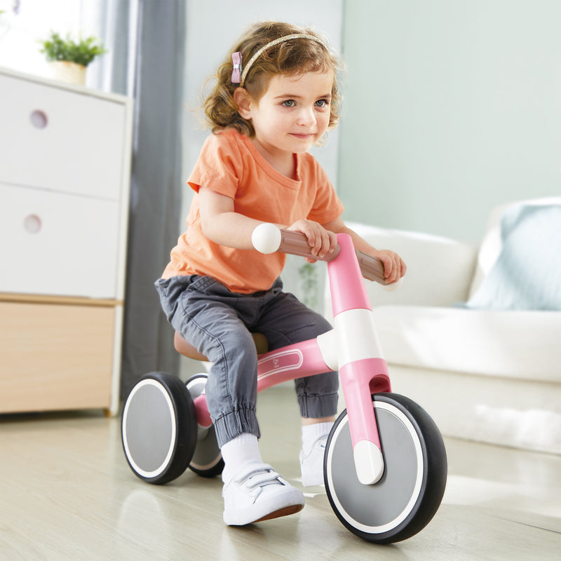 Hape First Ride Balance Bike- Light Pink