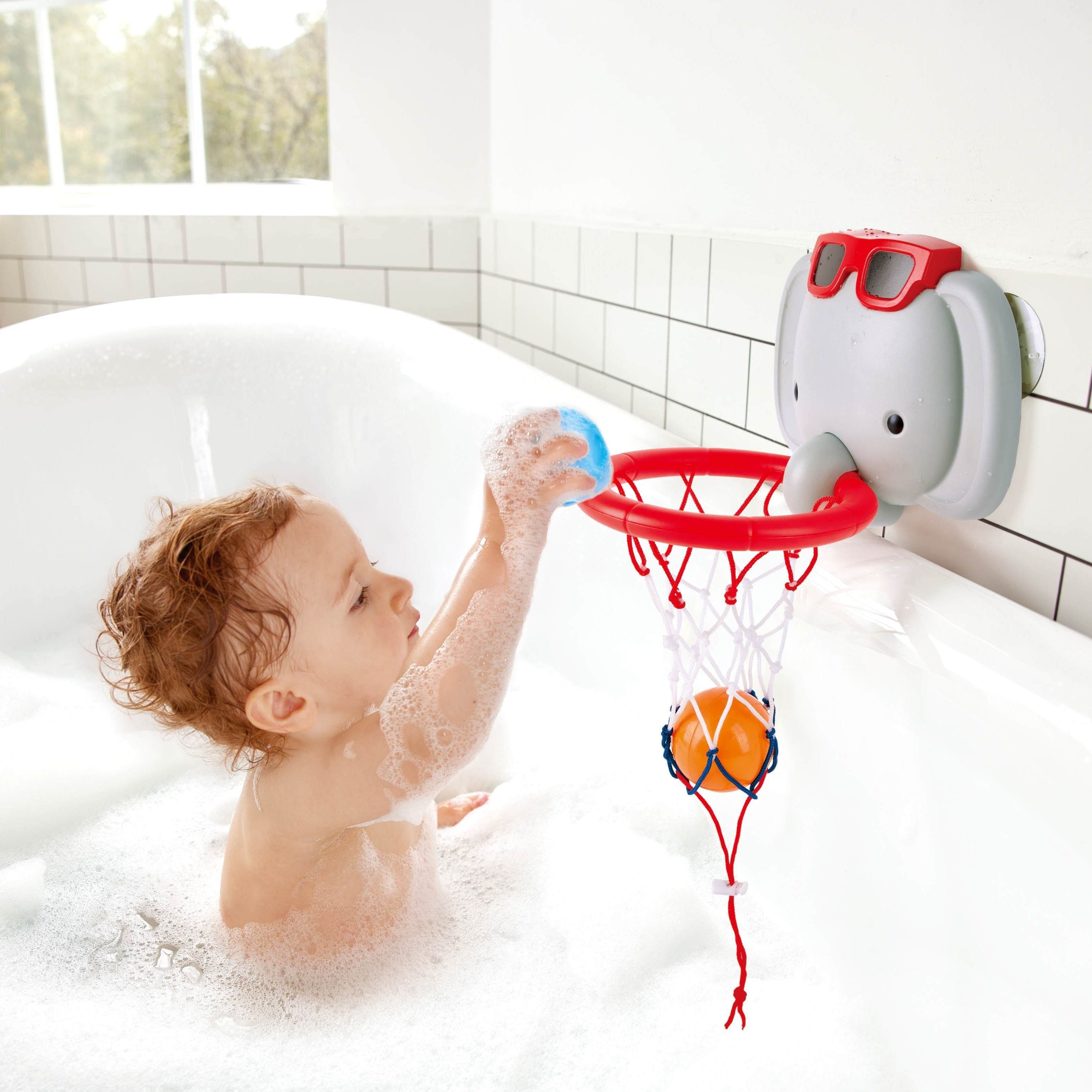Hape Playful Bath Time Basketball Elephant Pal – Hape Australia