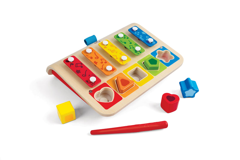 Hape Wooden Shape Sorter Xylophone