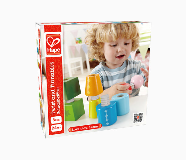 Hape Colourful Twist and Turnables