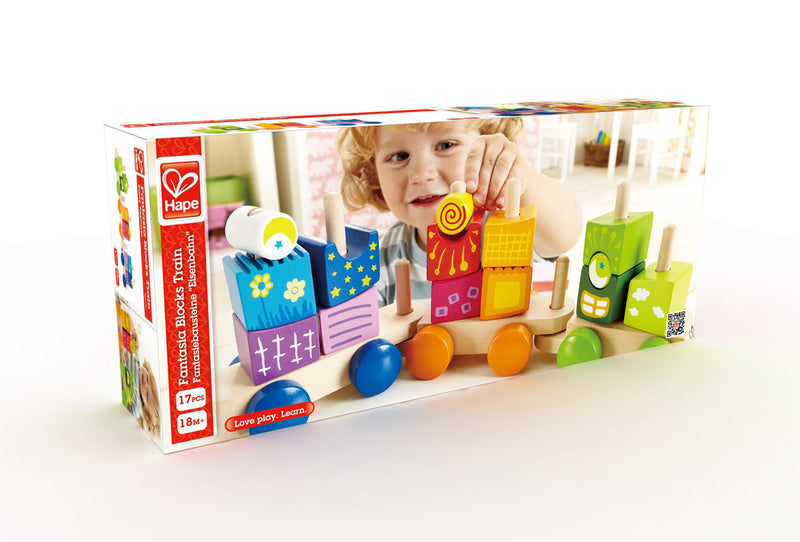 Hape Fantasia Blocks Train