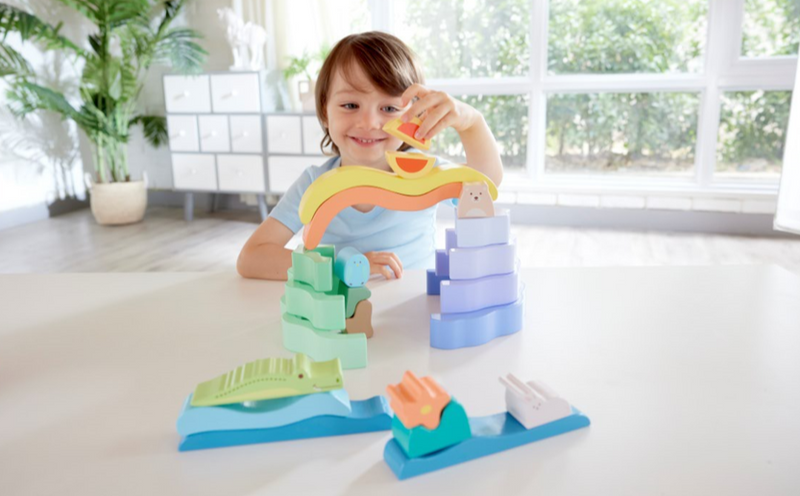 Nature Scene Stacking Blocks - 22 Piece Set