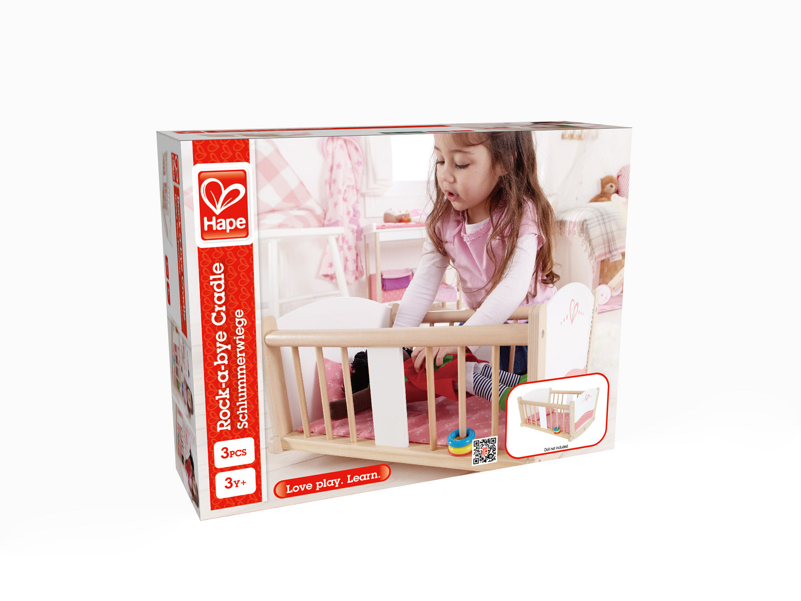 Hape doll crib best sale