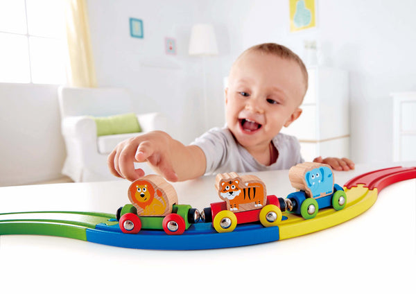 Hape Wooden Jungle Journey Train