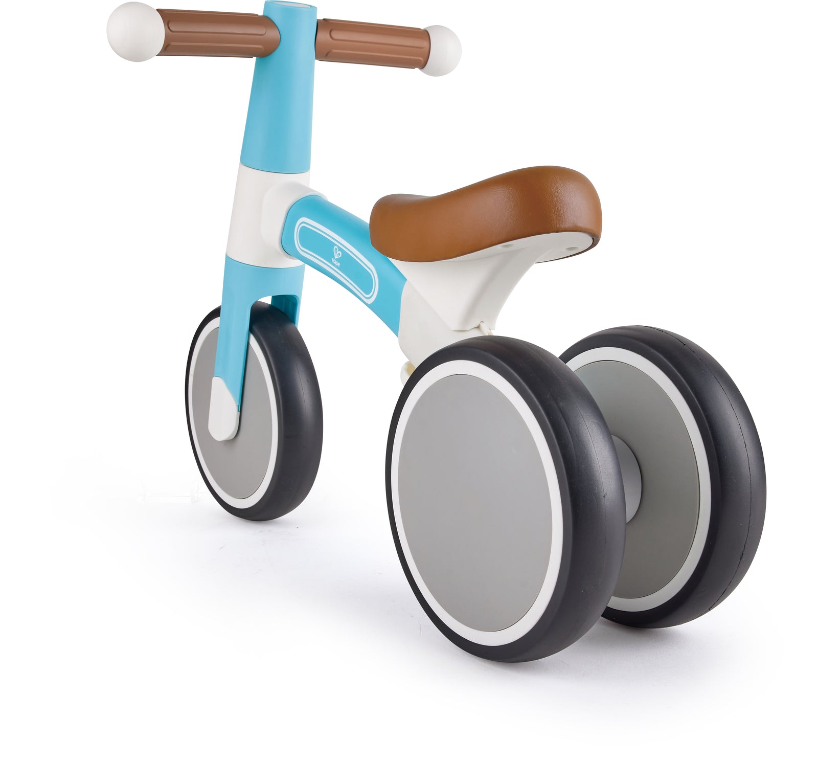 Hape First Ride Balance Bike Adjustable and Lightweight No Pedal Training Bike with Silent Non Marking Wheels Light Blue for Toddlers 12 Months Hape Australia