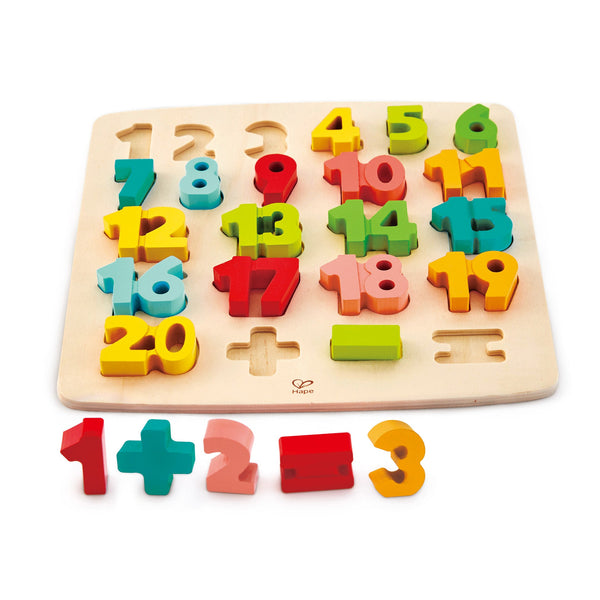 Chunky Number Math Puzzle