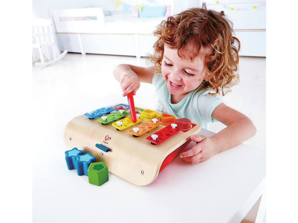 Hape Wooden Shape Sorter Xylophone