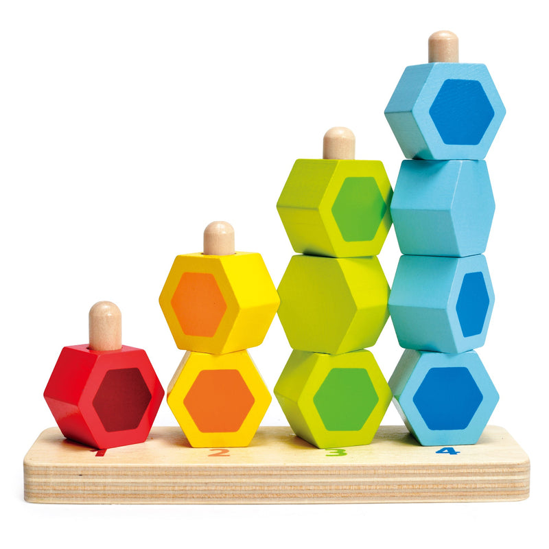 Hape Wooden Counting Stacker