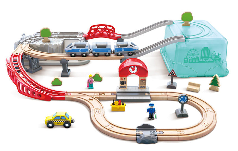 City Train Bucket Set