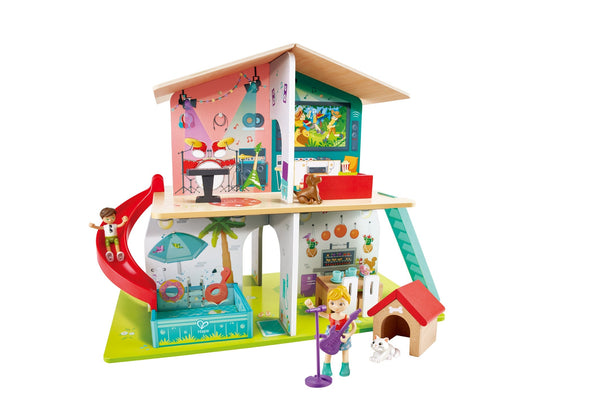 Rock & Slide House with Sound Effects