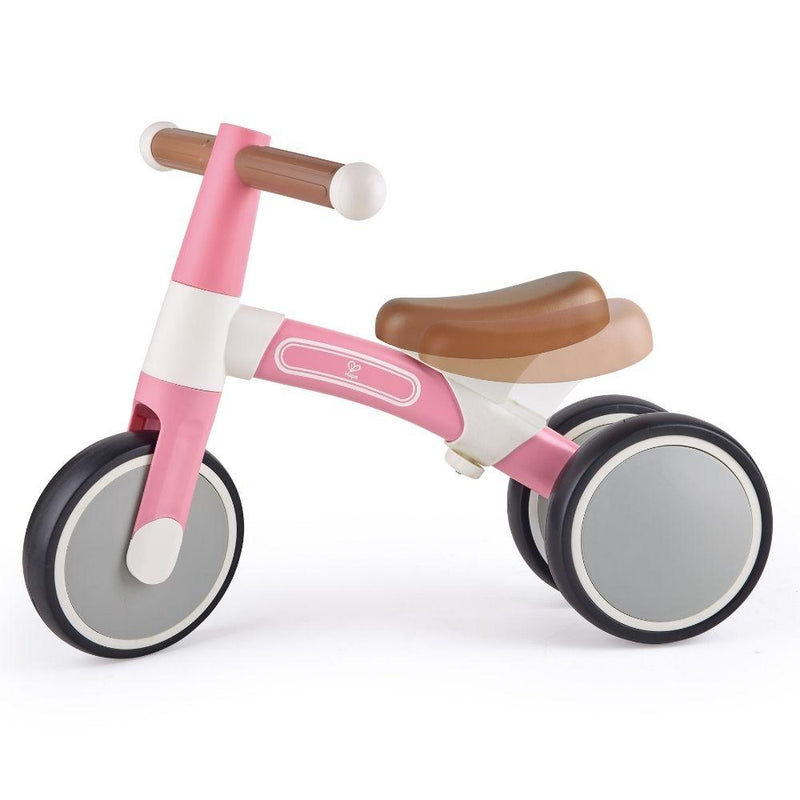 Hape First Ride Balance Bike Adjustable and Lightweight No Pedal Training Bike with Silent Non Marking Wheels Light Pink for Toddlers 12 Months Hape Australia